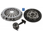 Комплект сцепления (корзина, диск, выжимной) Ford C‑MAX 2 / Форд С Макс 2 1.0 (бензин) 2010–2019 3000990495 SACHS (Германия)