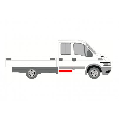 Ремкомплект дверей (лівий / правий) Iveco Daily V 2011-2014 30524052 POLCAR (Польща)
