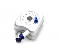 Радіатор масляний / теплообмінник (56x92x92) Volkswagen Passat B6 / Фольксваген Пассат Б6 1.9TDI 2005-2010 VN3215 AVA (Німеччина)