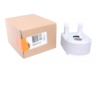 Радиатор масляный / теплообменник (45x96x133мм) Ford Focus 3 / Форд Фокус 3 1.0 (бензин) 2011-2018 31312 NRF (Нидерланды)