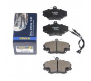Гальмівні колодки передні (для диска D=238, 259mm) Renault Logan / Dacia Logan 2004-2013 RP0427 RAISO (Швеція)