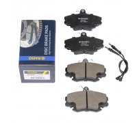 Гальмівні колодки передні (для диска D=238, 259mm) Renault Logan / Dacia Logan 2004-2013 RP0427 RAISO (Швеція)
