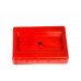 Кронштейн подушки передней рессоры (правый, красный) MB Sprinter 901-905 1995-2006 9013220184 MERCEDES (Оригинал, Германия) - Фото №1