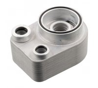 Радиатор масляный / теплообменник (69x95x130) Renault Duster 2 / Рено Дастер 2 1.5dCi 2018-2024 350300002800 MAGNETI MARELLI (Италия)