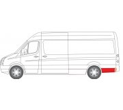 Ремонтная часть кузова задняя левая (длинная база) MB Sprinter 906 06- 6504-03-3548593P BLIC (Польша)