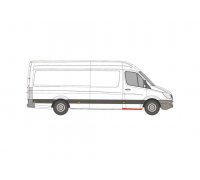 Ремонтна частина порога спереду права (нижня частина) VW Crafter 2006- 3547044 KLOKKERHOLM (Данія)