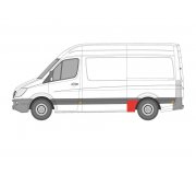 Ремонтная часть заднего крила левая (средняя база) MB Sprinter 906 06- 1006309 AUTOTECHTEILE (Германия)