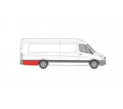 Ремонтна частина кузова задня права (екстра довга база) VW Crafter 2006- 3547608 KLOKKERHOLM (Данія)