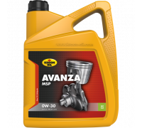Синтетичне моторне масло 0W30 AVANZA MSP 5L (Fiat 9.55535-GS1 / PSA B71 2302 / PSA B71 2312) 35942 KROON OIL (Нидерланды)