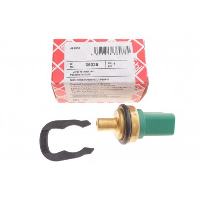 Датчик температуры охлаждающей жидкости Ford Focus 3 / Форд Фокус 3 1.5TDCi / 1.6TDCi / 2.0TDCi 2011-2018 36038 FEBI (Германия)