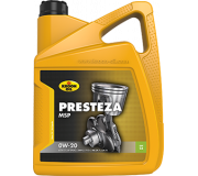 Синтетичне моторне масло 0W20 PRESTEZA MSP 5L (Chrysler MS 12145 / Fiat 9.55535-GSX / Ford WSS-M2C947-B1/WSS-M2C962-A1 / Land Rover STJLR.03.5006 / MB 229.71 / MB 229.72 / OPEL OV0401547-A/OV0401547-A20 / Volvo VCC RBS0-2AE) 36497 KROON OIL (Нидерланды)