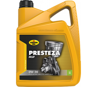 Синтетичне моторне масло 0W20 PRESTEZA MSP 5L (Chrysler MS 12145 / Fiat 9.55535-GSX / Ford WSS-M2C947-B1/WSS-M2C962-A1 / Land Rover STJLR.03.5006 / MB 229.71 / MB 229.72 / OPEL OV0401547-A/OV0401547-A20 / Volvo VCC RBS0-2AE) 36497 KROON OIL (Нидерланды)