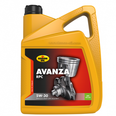 Синтетичне моторне масло 5W30 AVANZA RPC 5L (MB 226.52 / MB 229.31 / MB 229.51 / MB 229.52 / PSA B71 2290 / Renault RN0700 / Renault RN0710 / Renault RN17) 37277 KROON OIL (Нидерланды)