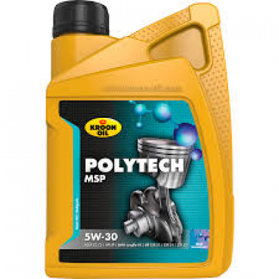 Синтетичне моторне масло 5W30 POLYTECH MSP 1L (GM LL-A-025 / GM LL-B-025 / MB 226.5 / MB 229.3 / Renault RN0700 / VW 502.00 / VW 505.00 / BMW LL-01) 37399 KROON OIL (Нидерланды)