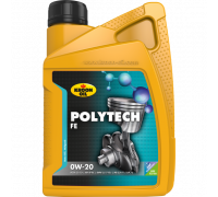 Синтетичне моторне масло 0W20 POLYTECH FE 1L (Chrysler MS 12145 / Fiat 9.55535-GSX / Ford WSS-M2C947-B1/WSS-M2C962-A1 / Land Rover STJLR.03.5006 / MB 229.71 / MB 229.72 / OPEL OV0401547-A/OV0401547-A20) 37568 KROON OIL (Нидерланды)
