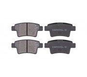 Тормозные колодки задние без датчика Citroen C4 Picasso / Ситроен C4 Пикассо 2006-2013 37597 ABS (Нидерланды)