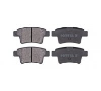 Тормозные колодки задние без датчика Citroen C4 Picasso / Ситроен C4 Пикассо 2006-2013 37597 ABS (Нидерланды)