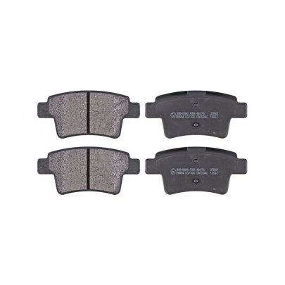Тормозные колодки задние без датчика Citroen C4 Picasso / Ситроен C4 Пикассо 2006-2013 37597 ABS (Нидерланды)