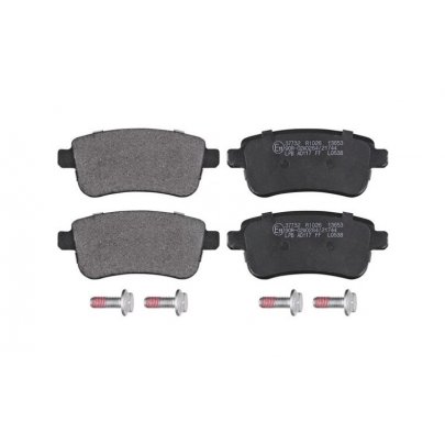 Гальмівні колодки передні (46мм) Renault Megane 3 / Рено Меган 3 2008-2016 37732 ABS (Нідерланди)