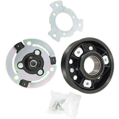 Шкив / муфта компрессора кондиционера (PXE14) Volkswagen Passat B6 / Фольксваген Пассат Б6 2005-2010 380050 NRF (Нидерланды)