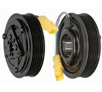 Шкив / муфта компрессора кондиционера Citroen C4 Picasso / Ситроен C4 Пикассо 2006-2013 380157 NRF (Нидерланды)
