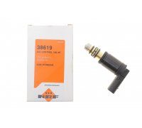 Клапан компресора кондиціонера (компресор DENSO, 6SES/6SAS) Volkswagen Passat B6 / Фольксваген Пассат Б6 2005-2010 38619 NRF (Нідерланди)