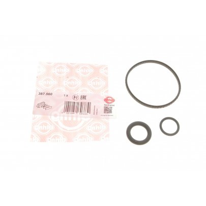 Комплект прокладок масляного радиатора Renault Logan / Dacia Logan 2004-2013 387.560 ELRING (Германия)