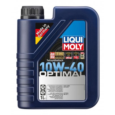 Напівсинтетичне моторне масло 10W40 OPTIMAL 1L 3929 LIQUI MOLY (Німеччина)
