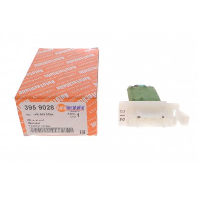 Реостат / резистор печі (4 контакти) Volkswagen Tiguan / Фольксваген Тігуан 2007-2016 3959028 AUTOTECHTEILE (Німеччина)