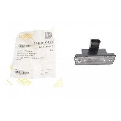 Подсветка номера Volkswagen Golf 5 / Фольксваген Гольф 5 2003-2009 89430183102 DPA (США)