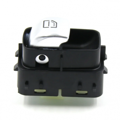 Кнопка стеклоподъемника правая одинарная (пассажирская, черная) MB Vito 447 2014- 410126 TOPRAN (Германия)