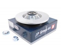 Тормозной диск задний (с подшипником, 268х12мм) Peugeot Partner II / Citroen Berlingo II 2008- 4163201700 JP GROUP (Дания)