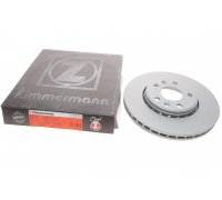 Гальмівний диск передній (296х26мм) Renault Scenic 3 / Рено Сценік 3 2009-2016 470.2432.20 ZIMMERMANN (Німеччина)