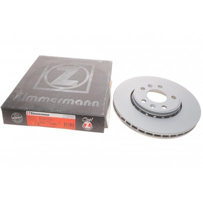 Гальмівний диск передній (296х26мм) Renault Scenic 3 / Рено Сценік 3 2009-2016 470.2432.20 ZIMMERMANN (Німеччина)