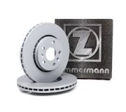 Тормозной диск передний (R15 / R16, D=280mm) Renault Kangoo II / MB Citan 2008- 470243720 ZIMMERMANN (Германия)