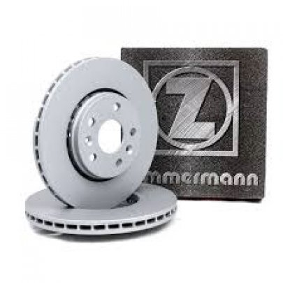 Тормозной диск передний (R15 / R16, D=280mm) Renault Kangoo II / MB Citan 2008- 470243720 ZIMMERMANN (Германия)
