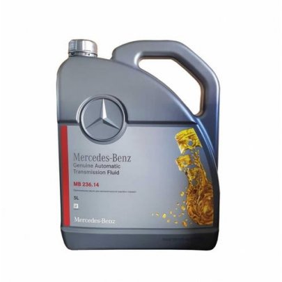Масло АКПП (ATF,  MB236.14, красный, 5л) 000989680513 MERCEDES (Германия)