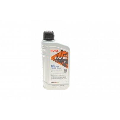 Олива 75W-80 GL-4 / GL-5 МКПП (MTF, жовтий, 1л) 25066-0010-99 ROWE (Німеччина)