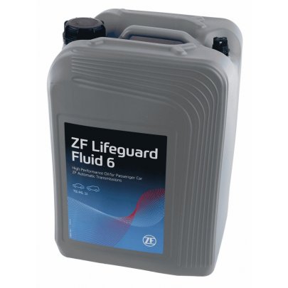 Масло АКПП (ATF,  ZF LifeguardFluid 6 / ZF TE-ML 11, желтый, 20л) S671.090.253 ZF (Германия)