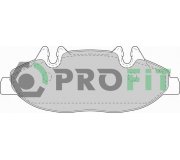 Тормозные колодки передние (система Bosch) MB Vito 639 2003- 5000-1493 PROFIT (Чехия)