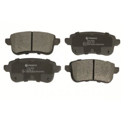 Гальмівні колодки передні (46мм) Renault Megane 3 / Рено Меган 3 2008-2016 5000-4435 PROFIT (Чехія)