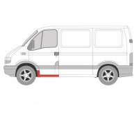 Ремонтная часть порог передней двери левый (290x695x270) Iveco Daily V 2011-2014 5088041 KLOKKERHOLM (Дания)