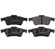 Тормозные колодки задние (123х52х16мм) Ford C‑MAX 2 / Форд С Макс 2 2010–2019 51005 Japko (Италия)
