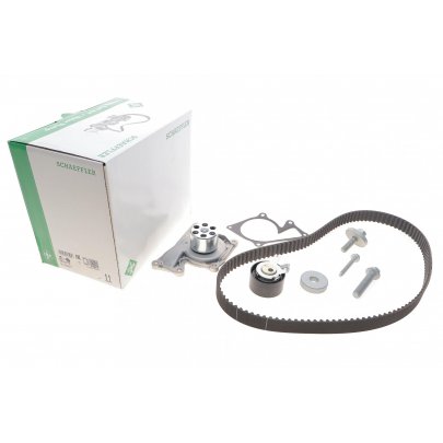 Комплект ГРМ (з помпою, 123х27) Renault Scenic 3 / Рено Сценік 3 1.5dCi 2008-2016 530019732 INA (Німеччина)