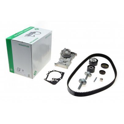 Комплект ГРМ (с помпой) Renault Megane 3 / Рено Меган 3 1.6 (бензин) 2008-2016 530063930 INA (Германия)