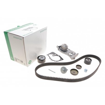 Комплект ГРМ (с помпой) Renault Megane 3 / Рено Меган 3 1.6 (бензин) 2008-2016 530064030 INA (Германия)