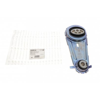 Подушка двигателя задняя нижняя (косточка) Renault Megane 3 / Рено Меган 3 1.5dCi 2008-2016 532E33 HUTCHINSON (Франция)