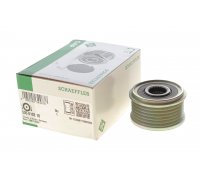 Шків генератора (6 ручейков, 14мм) Renault Scenic 3 / Рено Сценік 3 1.6 (бензин) 2009-2016 535010210 INA (Німеччина)