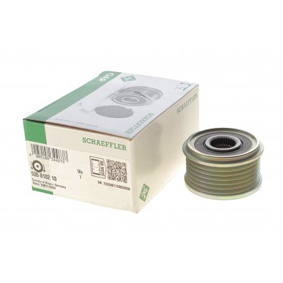 Шків генератора (6 ручейков, 14мм) Renault Scenic 3 / Рено Сценік 3 1.5dCi 2009-2016 535010210 INA (Німеччина)