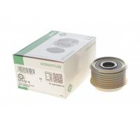 Шків генератора (6 ручейков, 16мм) Renault Scenic 3 / Рено Сценік 3 1.5dCi 2009-2016 535015410 INA (Німеччина)